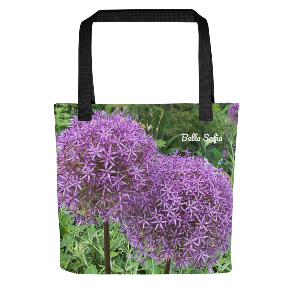 Bella Sofia 2026 Spring Memories Collection - Tote Bag - All Over Print - Violet Allium